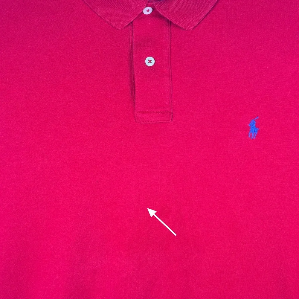 Vintage Polo Ralph Lauren Polo Men XXL Red Classic Soft Cotton Shirt Pony Preppy